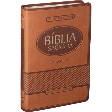 BIBLIA | ÍNDICE DIGITAL | LETRA GIGANTE | CASTANHO